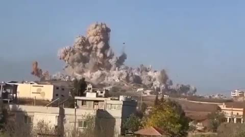 Israeli forces film the complete demolition of the village of Mhaibib in southern Lebanon