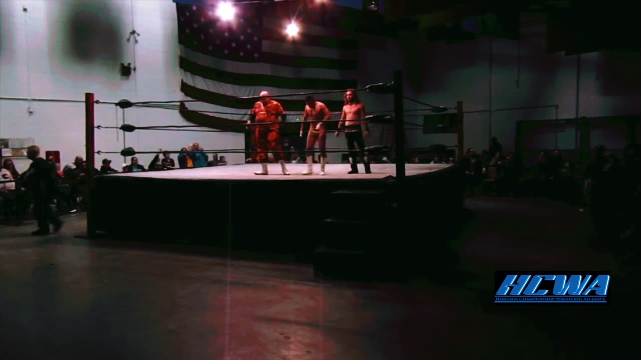 HCWA:JPJ & Yela Man vs John Heartbreak & Roscoe Alan