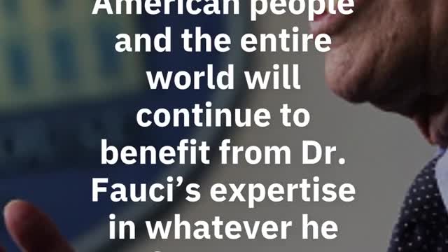 Anthony Fauci Will Step Down as NIAID Director in December