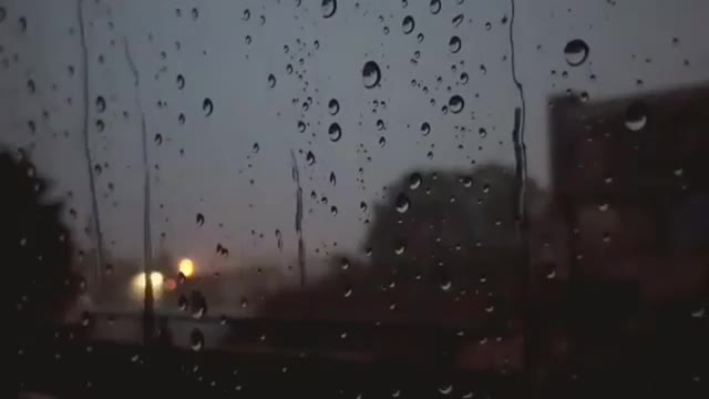 Rain Drops on window