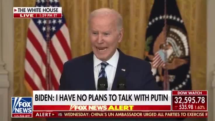 Biden ADMITS He Has "No Idea" If Putin Is Thinking About Nuking The US