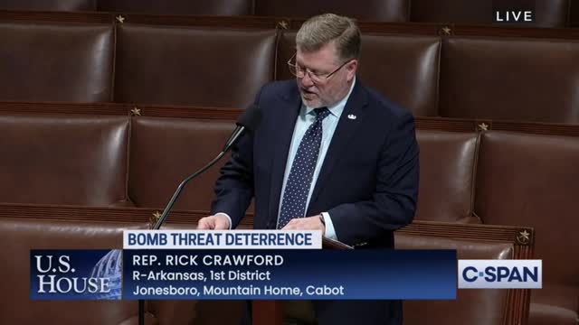 Rep. Crawford The Bombing Prevention Act of 2022 Floor Speech