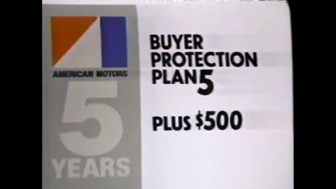 May 15, 1982 - American Motors Buyer Protection Plan