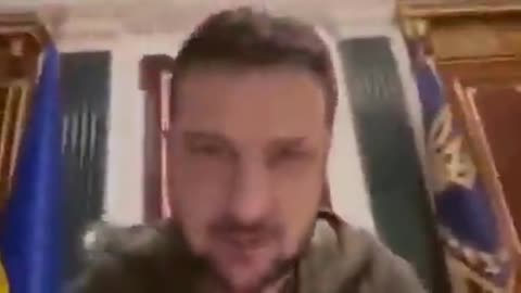 This short video of a drunk_drugged Zelensky was uploaded before being quickly deleted