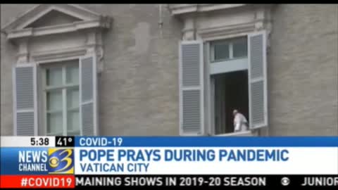 “Pope Francis” abruptly vanished from the camera👀🤔🤔🤔