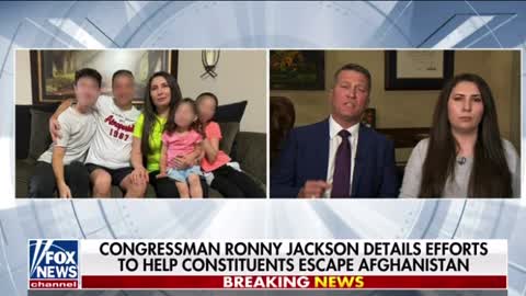 Congressman Ronny Jackson details woman's escape- State Dept still thinks she's in Afghanistan!