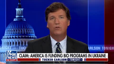 Tucker Carlson: BioWeapons in Ukraine???