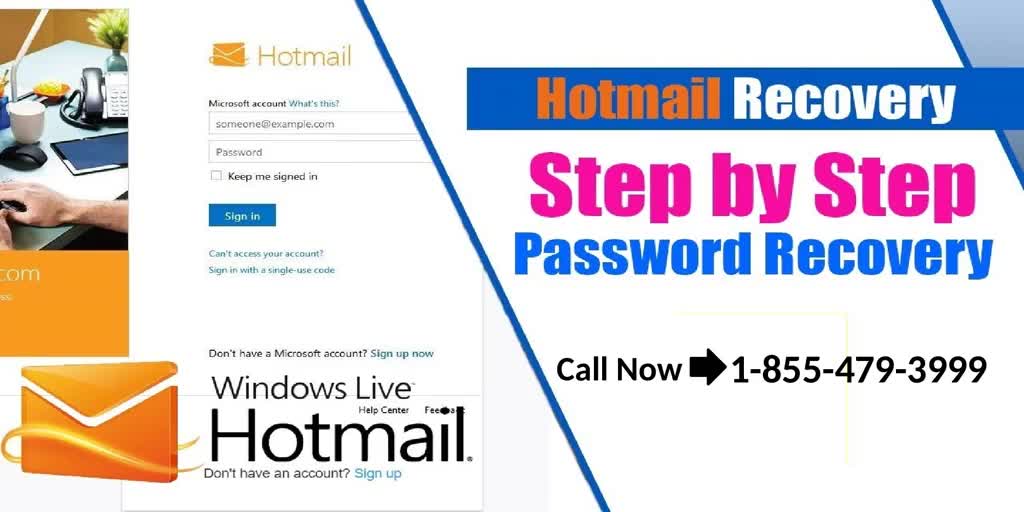 Fix the glitches of Hotmail Change Password by contacting us 1-855-479-3999