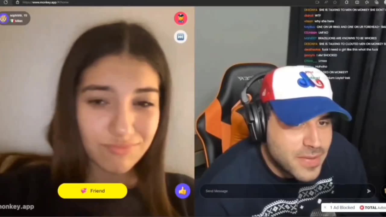 Cheating girl switches up after finding out Zherka was Live