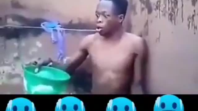When You Take Cold Shower You BeLike.....