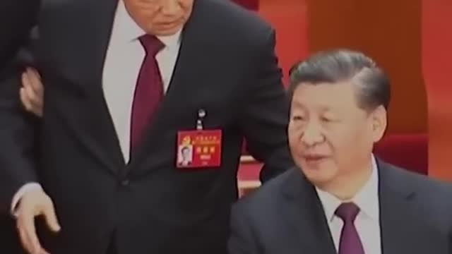 China's former president escorted out of party congress |Rumble Shorts|