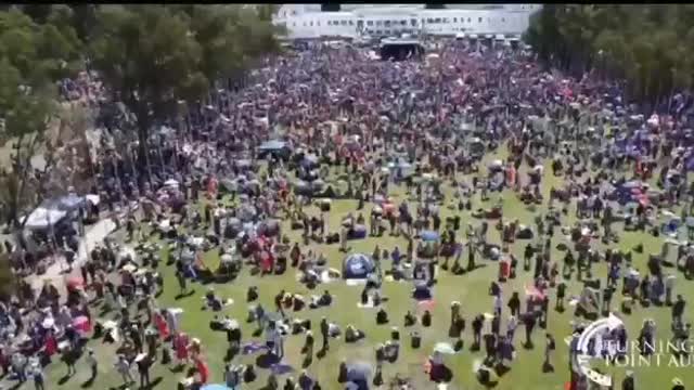 Some footage of the Canberra Convoy for Freedom