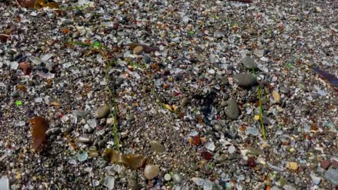 Beautiful glass beach