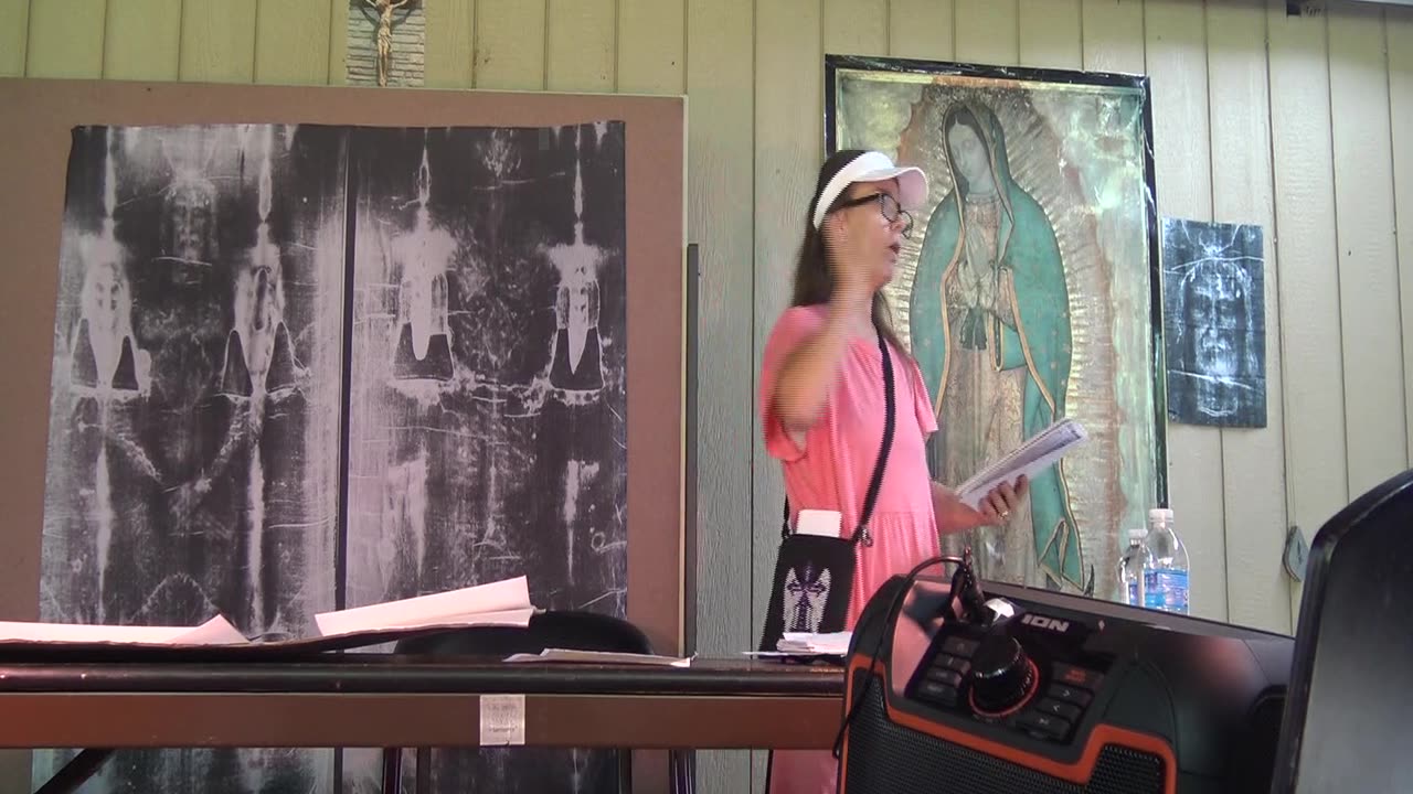 2023 Pilgrimage - Kathleen Talks on the Tilma 08/05/2023 02:24 PM CDT