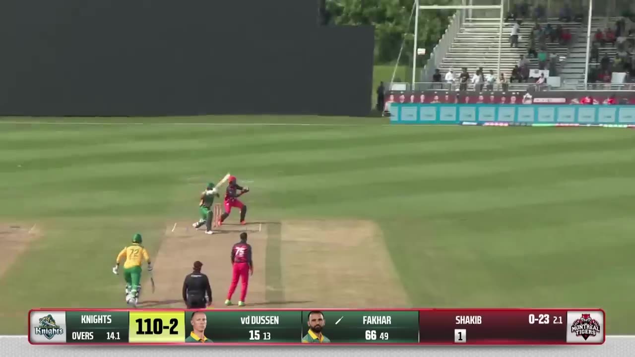 GT20 Canada Season 3 _ Match - 9 Highlights _ Vancouver Knights vs Montreal Tigers