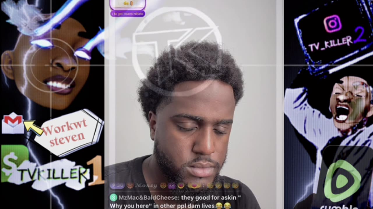 BLACK MAN HAS WORDS FOR TRINA B LADY B TV KILLER KREAM & KING PETTY 👀