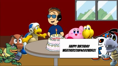 Boomerang Bro Behaves at Weatherstar4000video's Birthday Party/Ungrounded