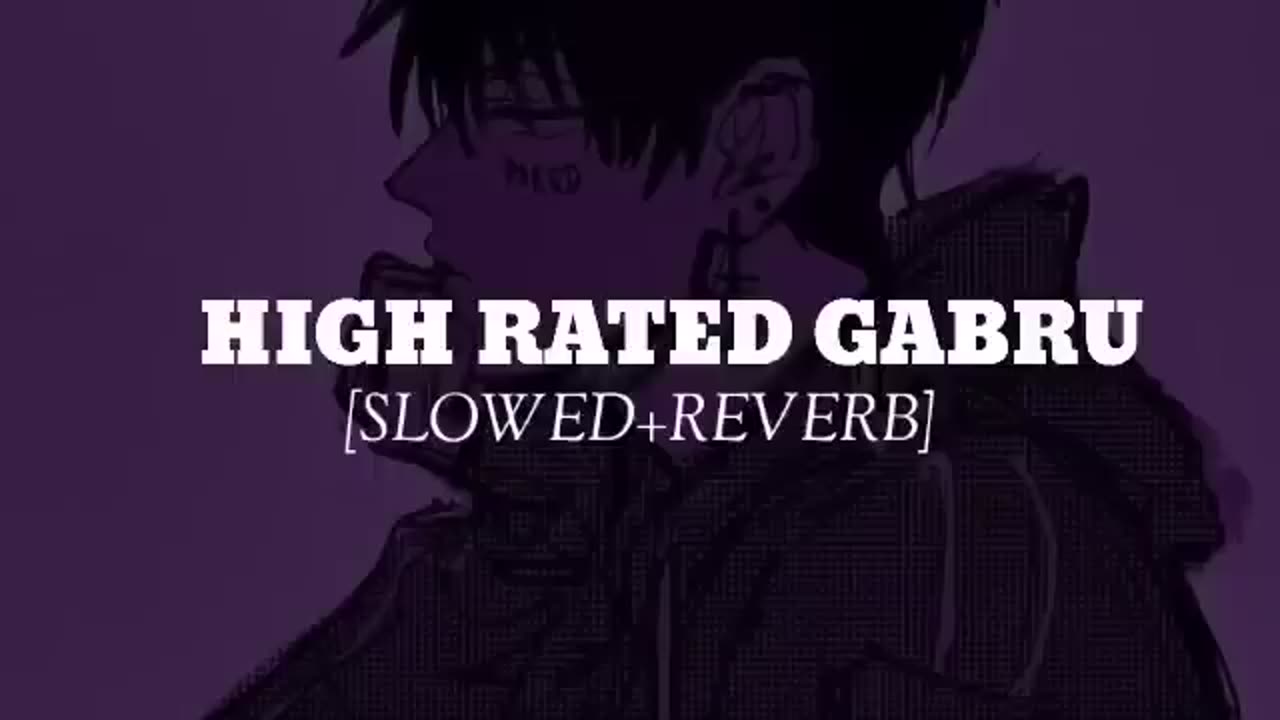 High Rated Gabru (slow+reverb) #slowsong #reverbsong #viral