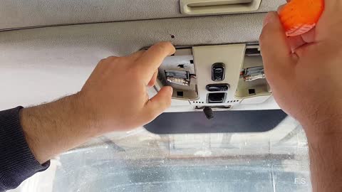 HOW TO FIX INSTALL CAR HEADLINER