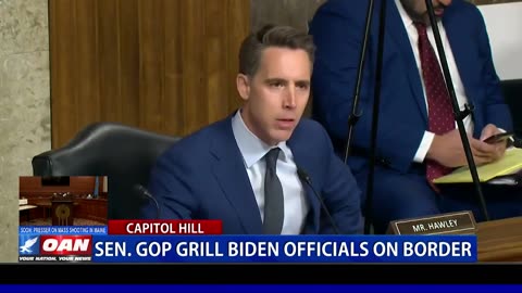 Sen. GOP Grill Biden Officials On Border