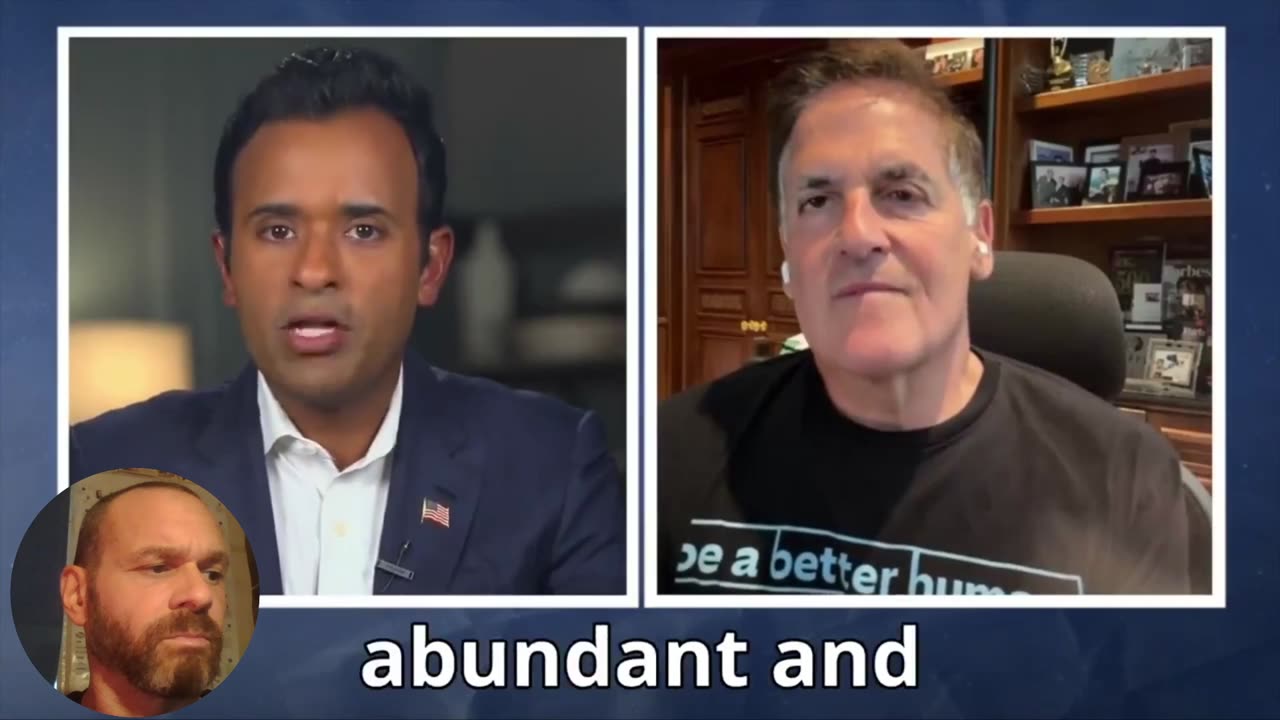VIVEK AND CUBAN DEBATE... CLIMATE CHANGE? Guess who wins - Fast clip
