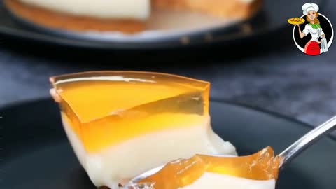 Orange pudding desserts