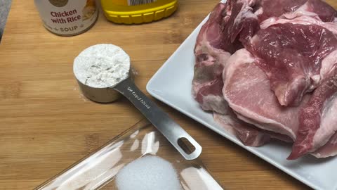 Nippy Pork Chop Platter