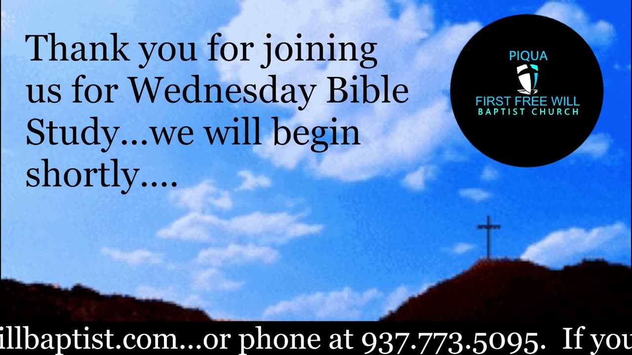 Wednesday Night Bible Study