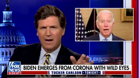 Tucker on Video of an Unblinking Biden: Whatever It Is He’s Taking, Share it Man