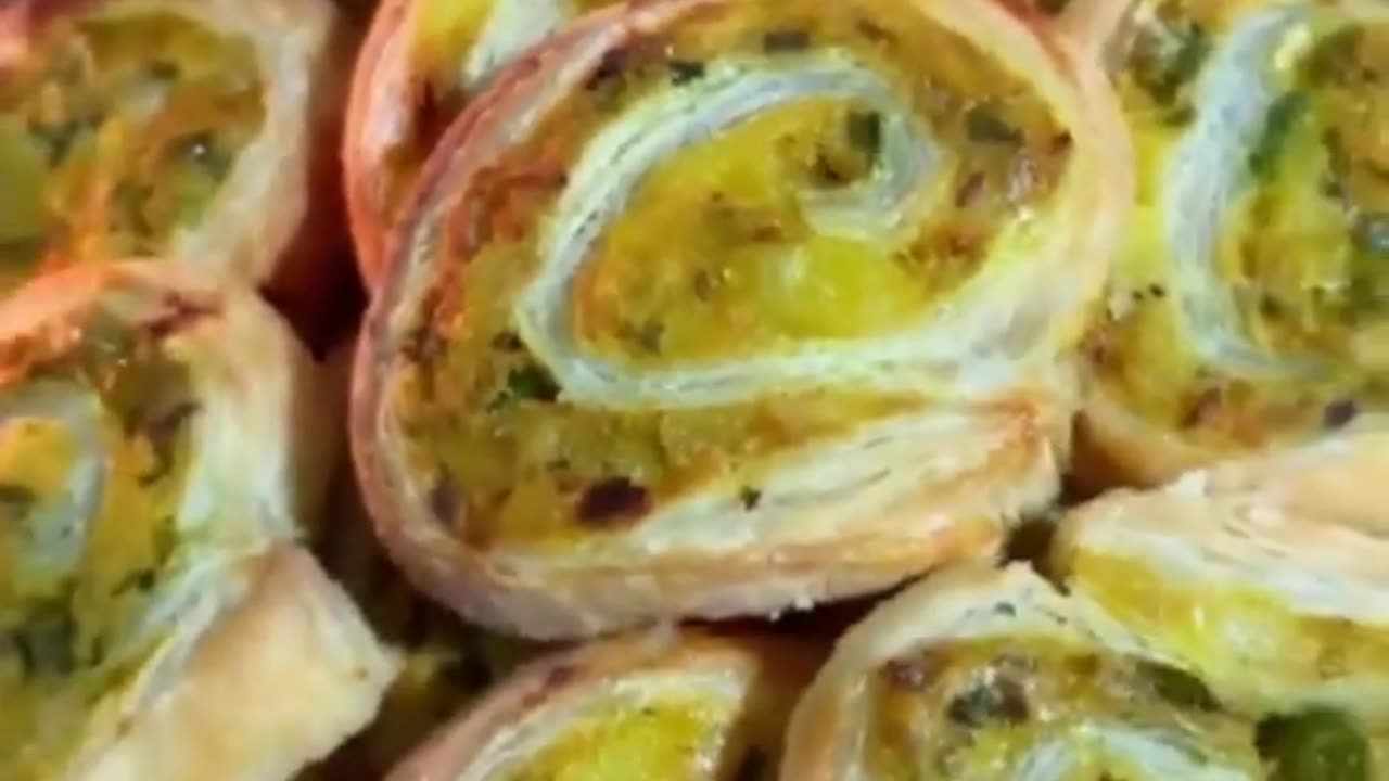 Vegetarian Samosa Pinwheels