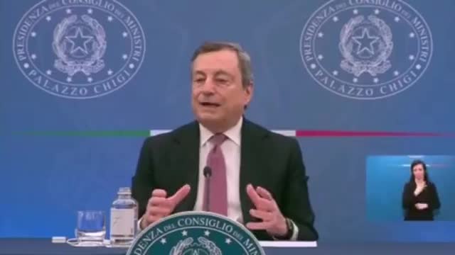 Ascoltate bene cosa ha detto Draghi ieri. Ha detto: Ra-zio-na-men-to.