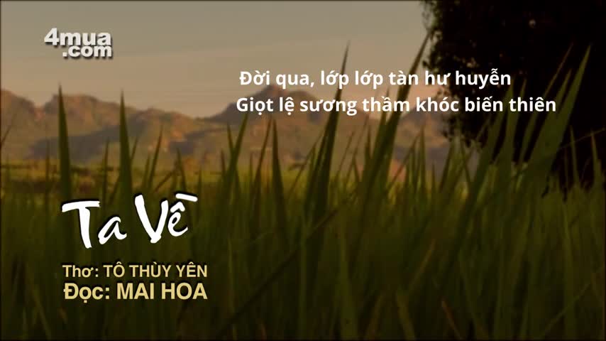 Bài thơ Ta Về (thơ Tô Thùy Yên)