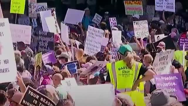 Thousands gathered across the nation to march in the Rally for Abortion Justice.