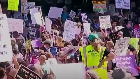 Thousands gathered across the nation to march in the Rally for Abortion Justice.