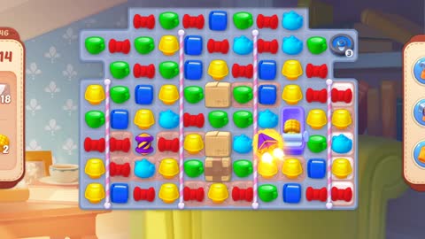 Homescapes Level 6146 夢幻家園 第6146關
