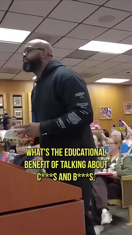 Another corrupt school board and a man sticking up for the kids!