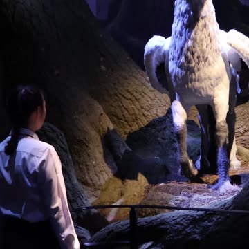 Bowing to Buckbeak! #harrypotter #themepark #themakingofharrypotter #wbtokyo