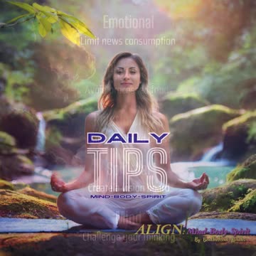 Daily Mind-Body-Spirit Tips 72
