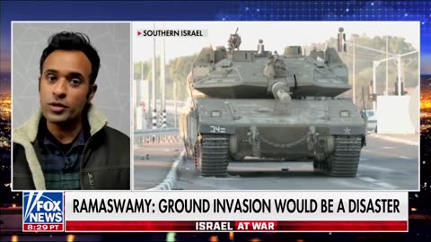 Israel Invading Gaza Would Be A Disaster - Vivek Ramaswamy