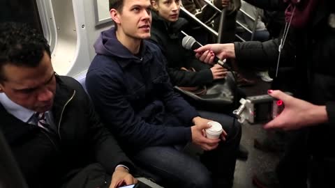 Manspreaders Being Confronted on The Subway