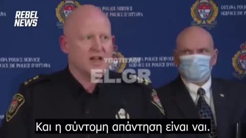 Ο νέος αστυνομικός διευθυντής της Οτάβα πιστεύει ότι οι πράξεις του είναι δικαιολογημένες