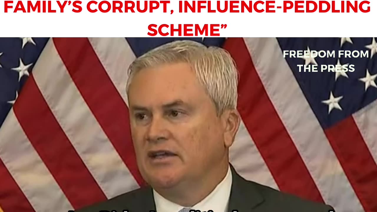 NEW: James Comer Sounds Off On BIden's "Laundered China Money"