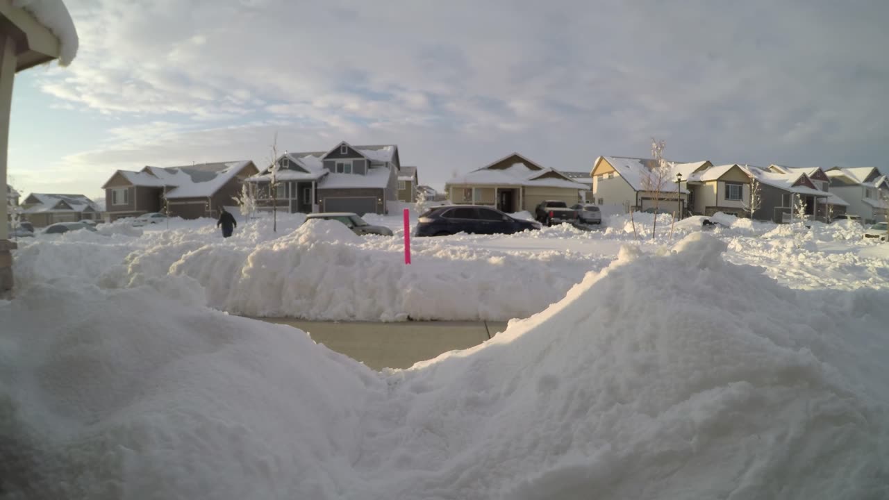 2ft+ Snowstorm/Melt - Berthoud, Colorado 2019