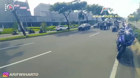 Motorcycle crash compilation