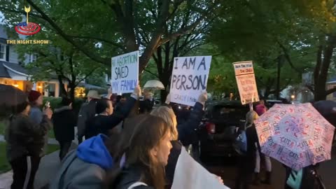 Radical Abortion Activists Gather Outside Supreme Court Justices’ Homes