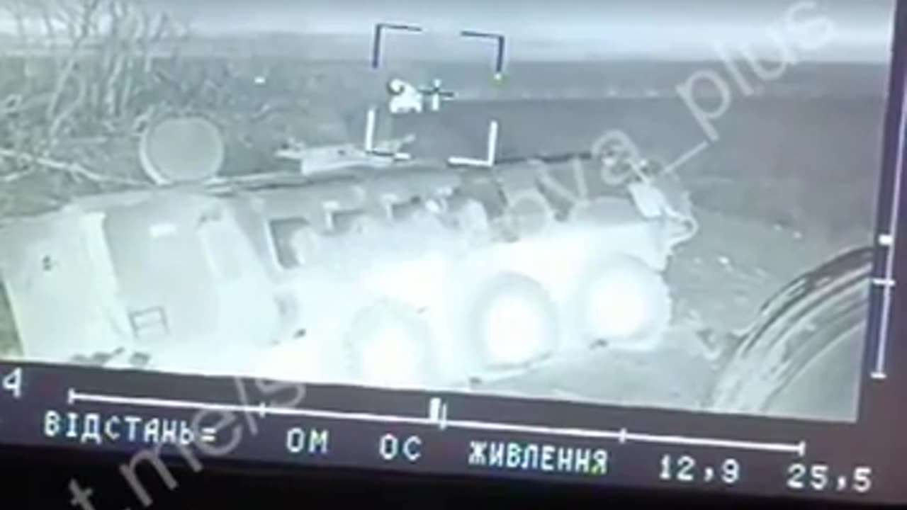 👀🇺🇦 Ukraine Russia War | Stuhna-P Operator Observes Russian ATGM Strike on APC | Ukraine Stepp | RCF