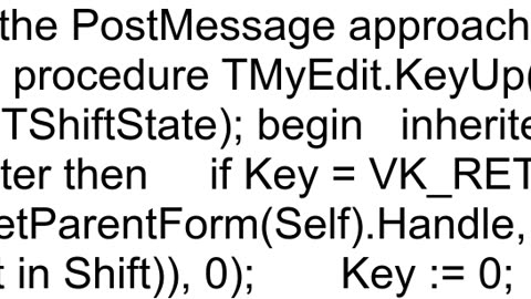 Focus next control on enter in overridden KeyUp