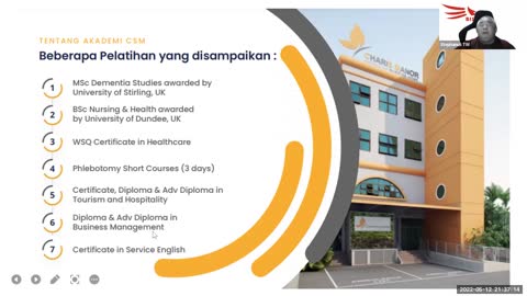 Online Briefing - Open House CSM Academy International (Singapore)