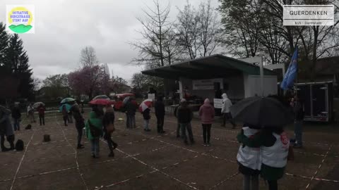 Freiheitsmarsch von "Die Bergstraße steht auf" / Ostermontag, 05.04.2021