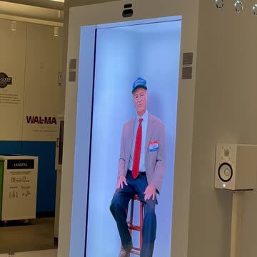 Technology is Amazing!! (with Mr. Sam Walton)